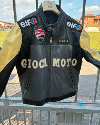 Giacca in pelle per moto