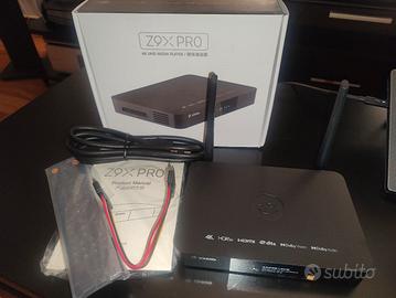 Zidoo Z9X Pro Lettore multimediale 4K HDR 