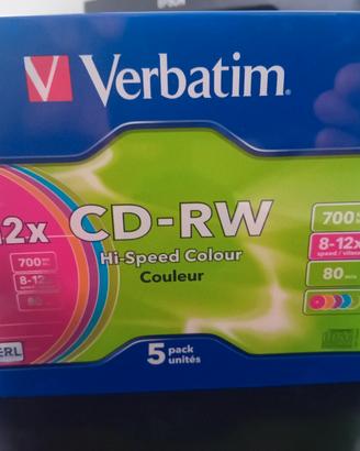 CD RW. verbatim