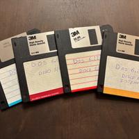 DOS 6.22 floppy