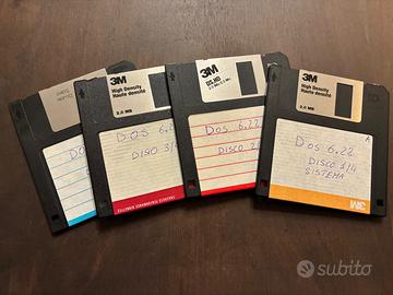DOS 6.22 floppy