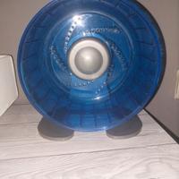 Ruota criceti blu silenziosa