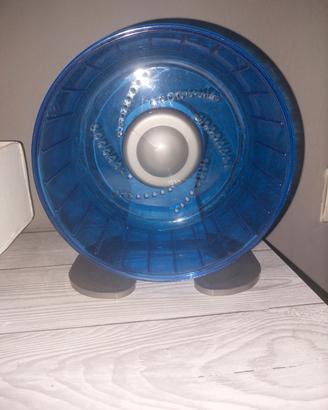 Ruota criceti blu silenziosa