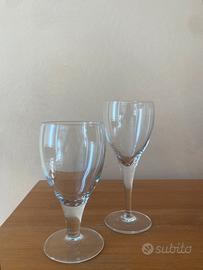 Set bicchieri a calice acqua e vino - Arredamento e Casalinghi In vendita a  Ascoli Piceno