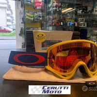 Mascherina Oakley O-Frame Special gialla blu rossa