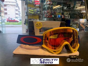 Mascherina Oakley O-Frame Special gialla blu rossa