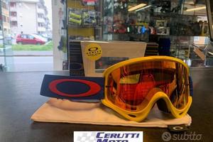 Mascherina Oakley O-Frame Special gialla blu rossa