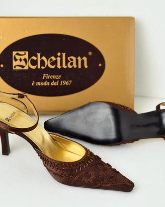 Scarpe modello ankle strap marca Scheilan
