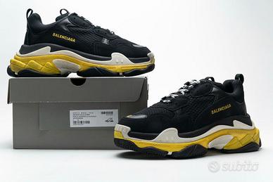 Scarpe Balenciaga Triple S Black Yellow Tg.35