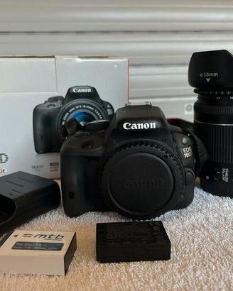 Canon reflex 100D kit obiettivo 18-55