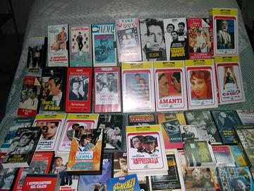 VHS CINEMA ITALIANO ORIGINALI 67 PZ ALCUNI TITOLI
