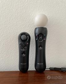 PS MOVE + NAVIGATION CONTROLLER SONY PLAYSTATION