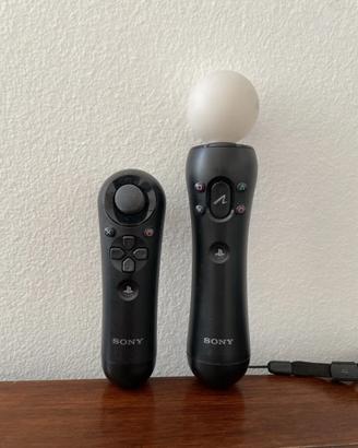 PS MOVE + NAVIGATION CONTROLLER SONY PLAYSTATION