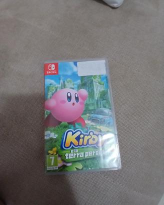 kirby e la terra perduta Nintendo switch