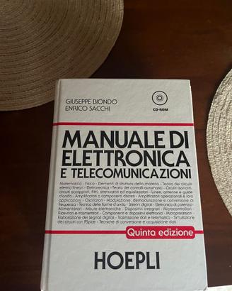 manuale di elettronica e telecomunicazioni HOEPLI
