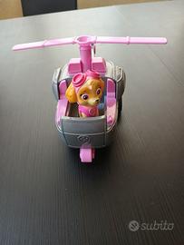 Paw Patrol elicottero Sky con personaggio 