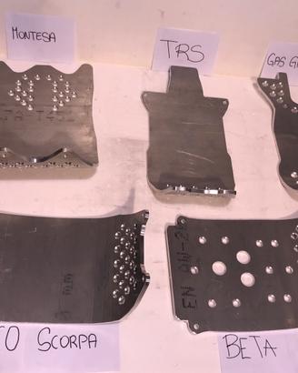 Piastra Paramotore rinforzata moto trial montesa