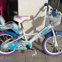 Bicicletta bambina snowqueen 4-6 anni
