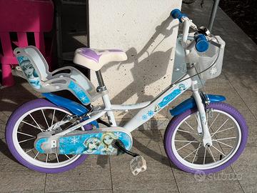 Bicicletta bambina snowqueen 4-6 anni