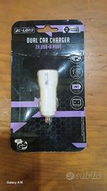 caricabatterie per auto dual