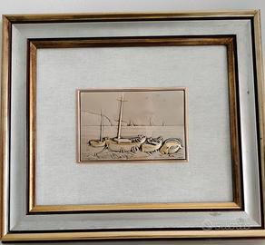 Bassorilievo F.O. in argento 925