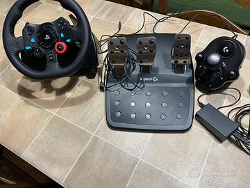 LOGITECH G27 CAMBIO E PEDALIERA - Console e Videogiochi In vendita