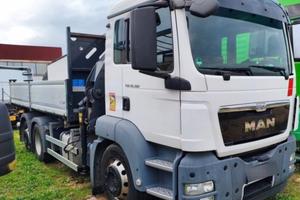 Man TGS 26.360 ribaltabile con gru Bonfiglioli