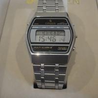 CITIZEN orologio vintage LCD 80