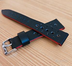 cinturino artigianale in pelle per orologio 