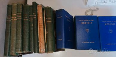 Blocco libri antichi fine 800