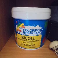 Idropittura tinta lavabile salmone 5 litri