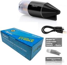 "VIDEO e FOTO CAMERA subacquea HD per la pesca"