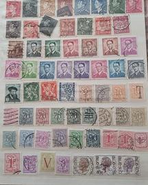raccolta francobolli Belgio