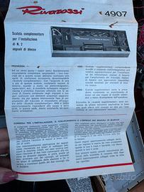 Lotto trenino Rivarossi vintage anni ‘60/’70