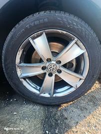 gomme da neve nuove, con cerchio in lega