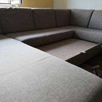 Divano grande in tessuto