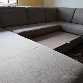 Divano grande in tessuto