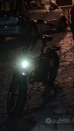 bicicletta elettrica minimax argento ⚡️