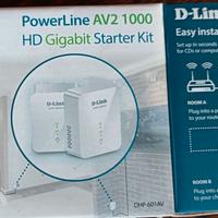 Kit PowerLine Gigabit AV2 1000
