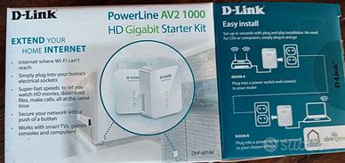 Kit PowerLine Gigabit AV2 1000