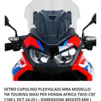 cupolino touring africa twin dal 2024