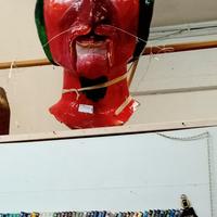 maschera carnevale in cartapesta 