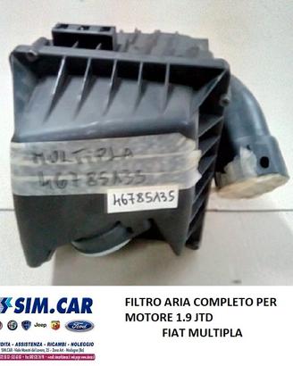 Filtro Aria Compl. x Motore 1.9 JTD Fiat Multipla
