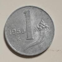Moneta 1 Lira "CORNUCOPIA"  del 1956