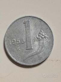 Moneta 1 Lira "CORNUCOPIA"  del 1956
