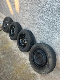 N. 4 Cerchi in ferro 13” Fiat Punto 176