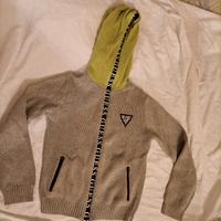 maglia felpa con cappuccio Guess in cotone 
