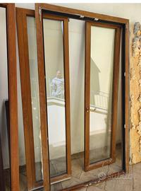 portafinestra con persiane