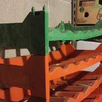 Scaffali porta bottiglie impilabili