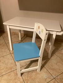 tavolino + sedia per bambini